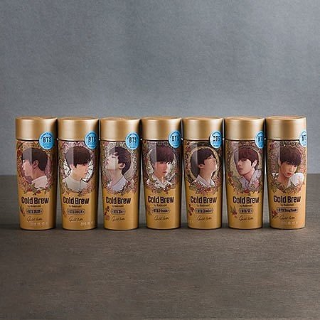 BTSコーヒーゴールドラテの写真