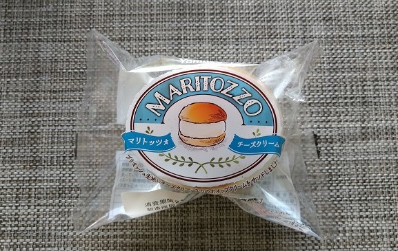 ヤマザキ マリトッツォ チーズクリームのパッケージ写真